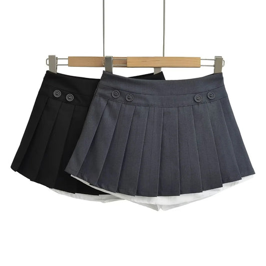 Fake two pleated dresses for women by eprolo