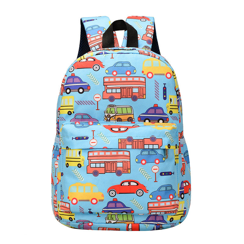 Cartoon Fashion New 3D Printing Children's School Bag by DERILUJA LLC