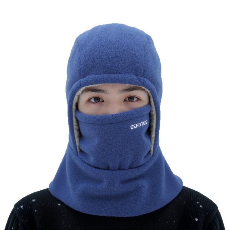 Essential Winter Cycling Gear For Men A Windproof Thickened And Insulated Neck Gaiter Mask That Provides Protection In Cold Weather by DERILUJA LLC