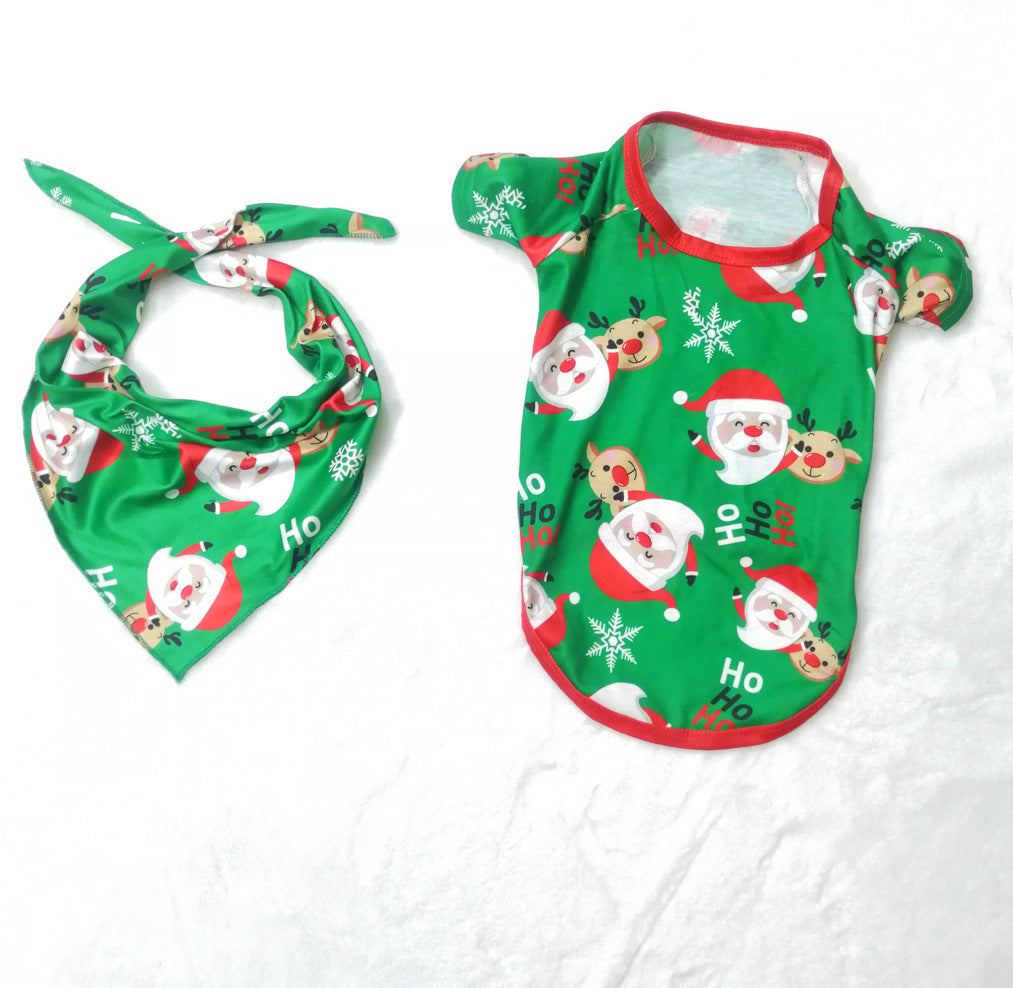 Christmas Pajamas For Family Matching Family Christmas PJs Sets Santa Claus Printed Top Sleepwear by My Store