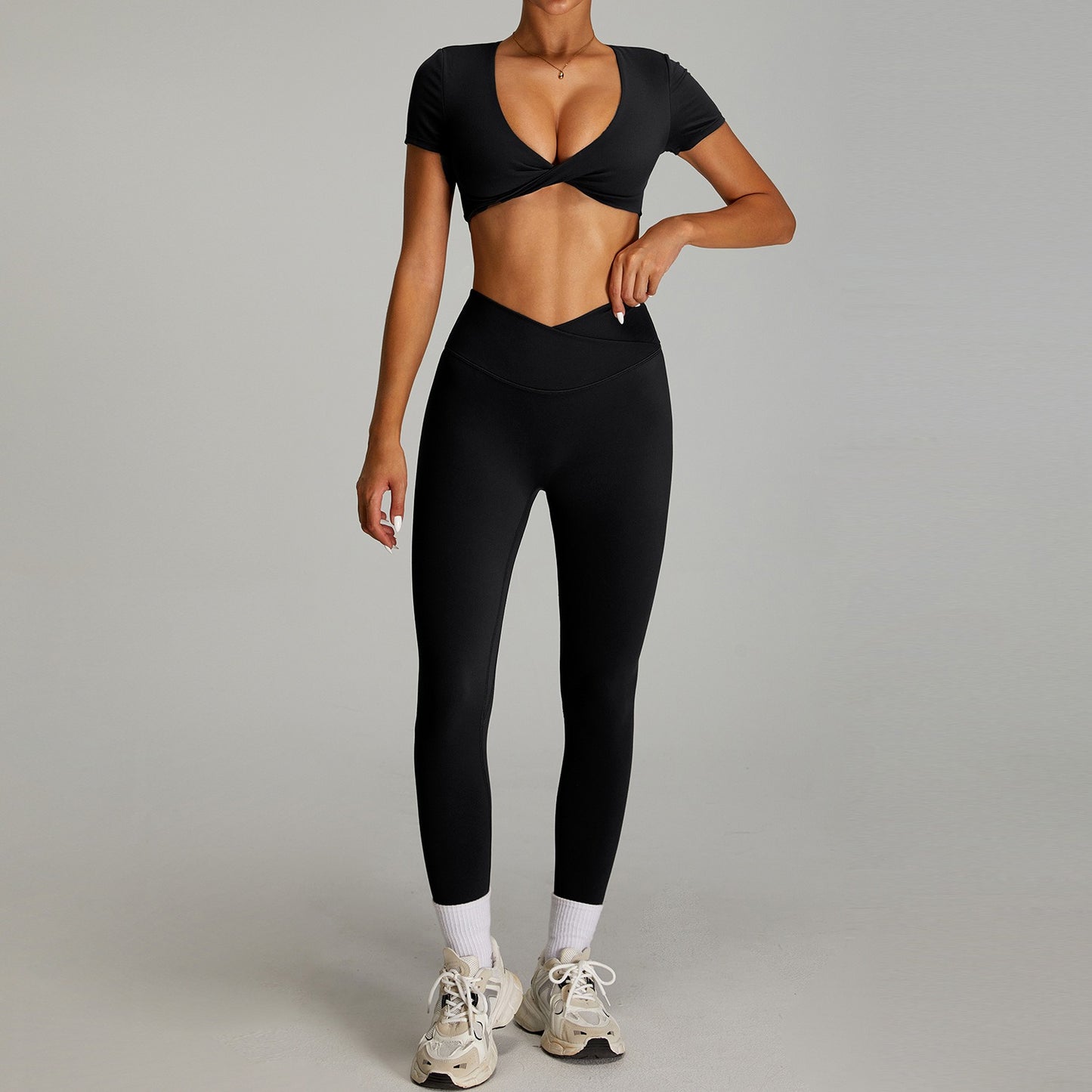 Cross high waist sports suit for women by eprolo