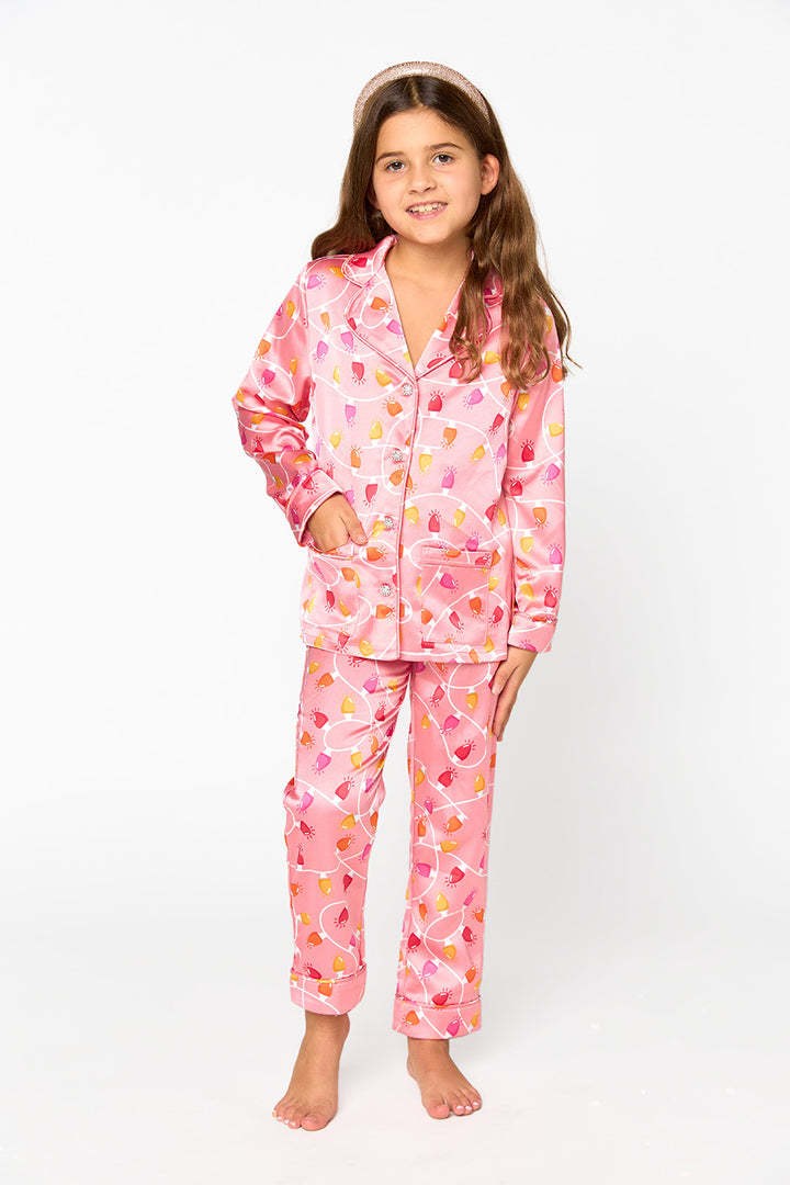 American Christmas pajamas set printed home clothes for women