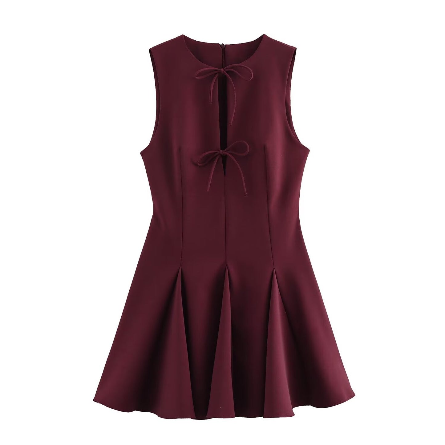 Wide bow decoration dress by eprolo