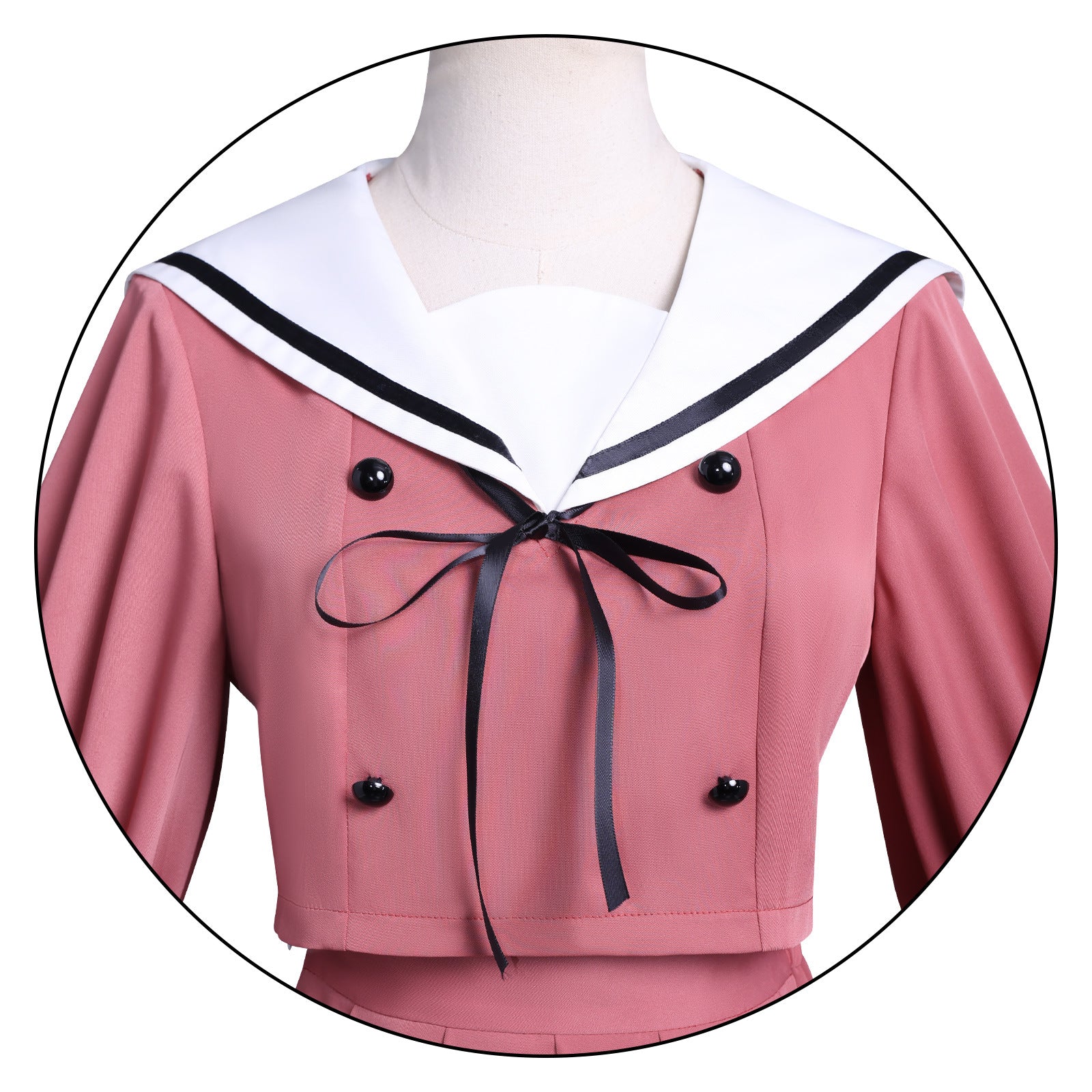 Cosplay costume with fragrant flowers blooming in a majestic manner and chestnut smoked school uniform cosplay anime costume by eprolo