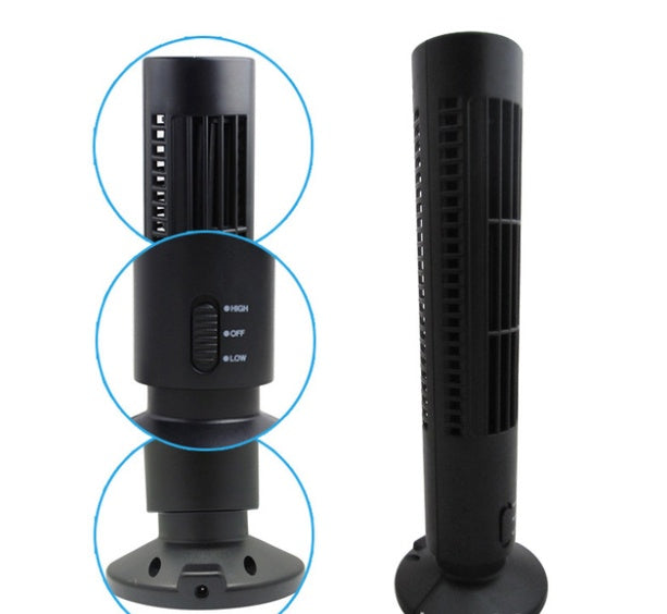 USB small fan mini electric fan by DERILUJA LLC