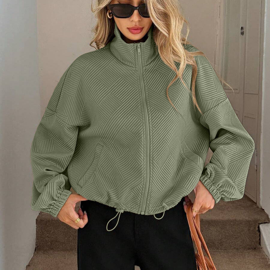 Women's Loose Baseball Uniform Coat by My Store