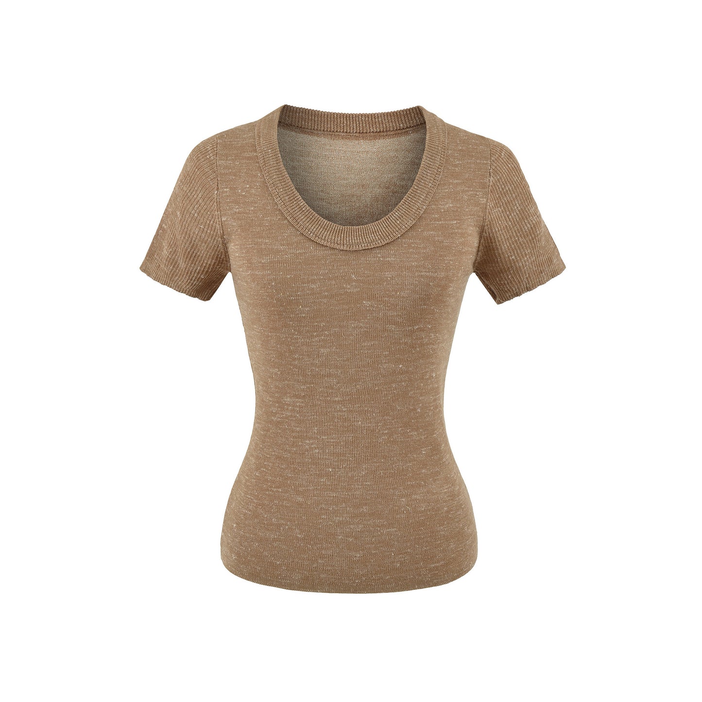 U-neck short sleeved top by eprolo