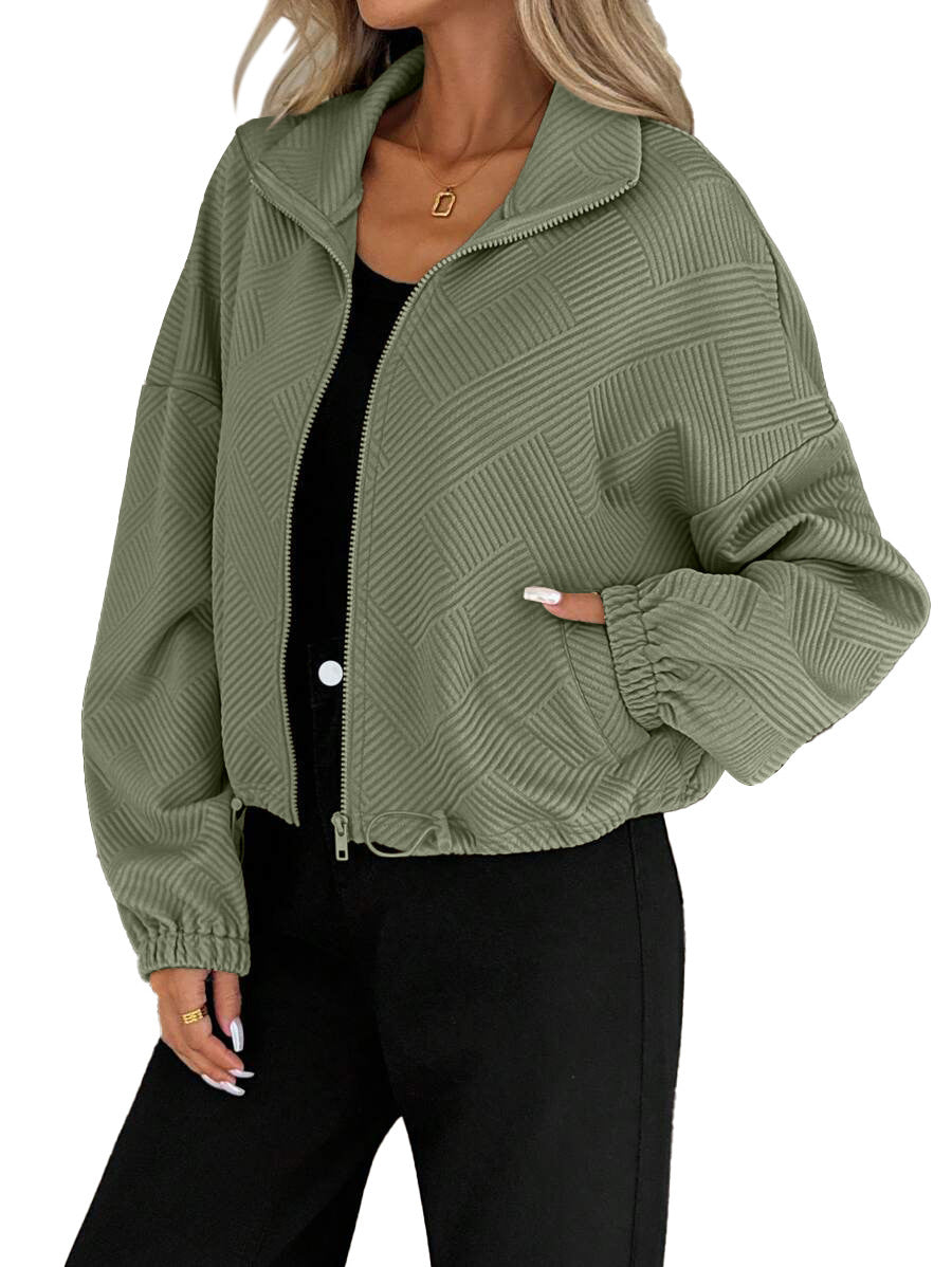 Women's Loose Baseball Uniform Coat by My Store