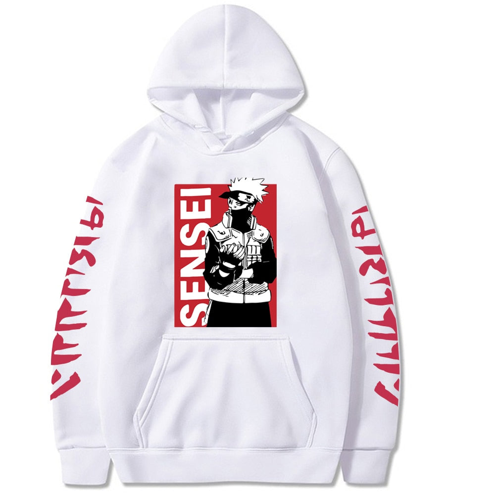 Naruto Kakashi Men Women Unisex Hoodies Sweatshirts TV Show Money Heist Novelty Paper House Hoodie