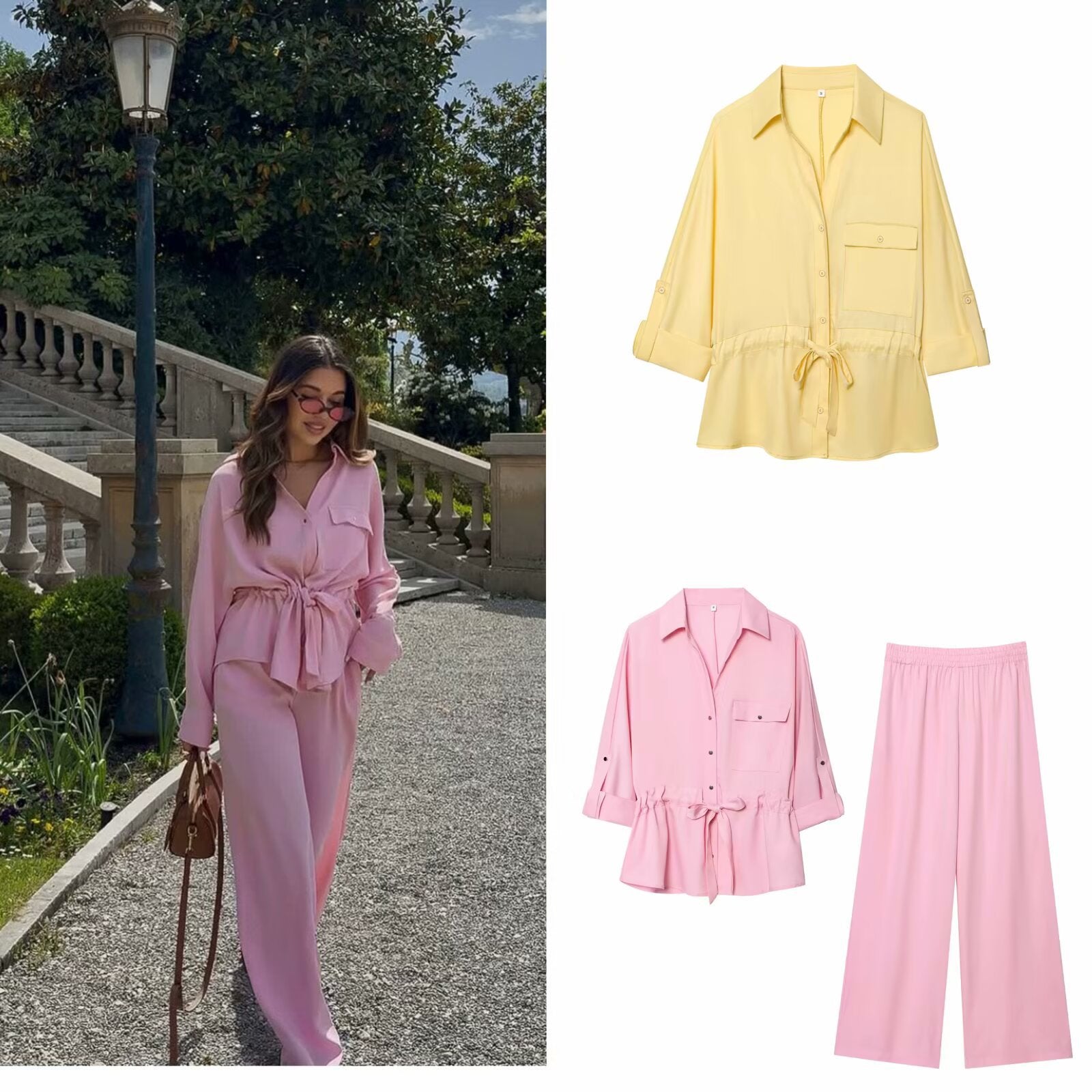 Long sleeved shirt+pants set by eprolo