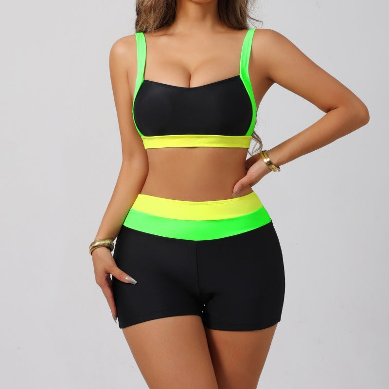 Casual two-piece contrasting bikini swimsuit by eprolo