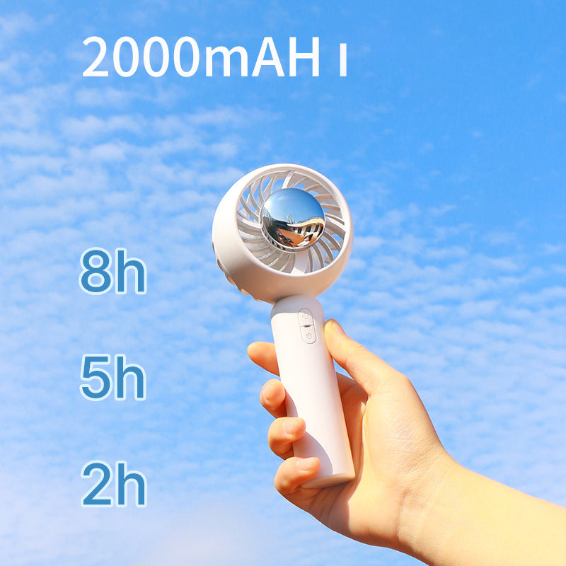Ice Compression Handheld Fan Refrigeration USB Mini Fan Cross-border New Explosive Ice Hockey Fan by eprolo