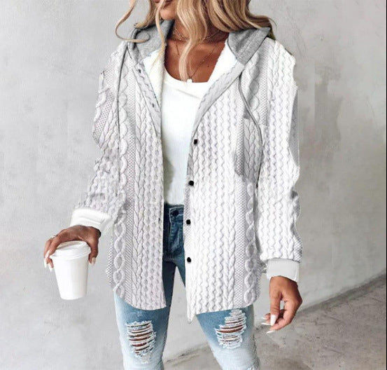 Women's large plaid style women's jacket plaid autumn and winter new style by eprolo