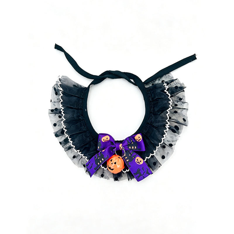 New Cat Bandana Hat Set Halloween Pet Scarf Neckwear Dog Bib Collar by eprolo