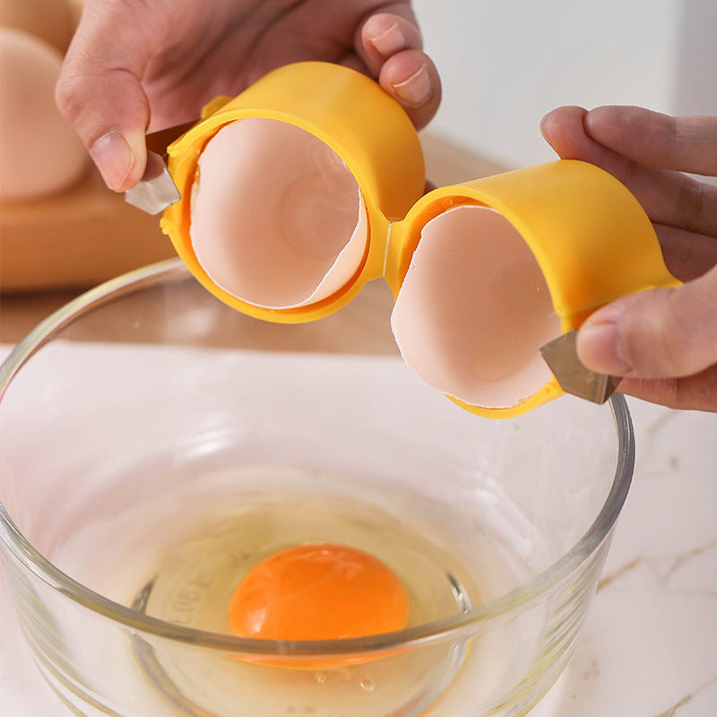 Creative egg opener Portable fast egg beater Egg shell opener Kitchen by eprolo