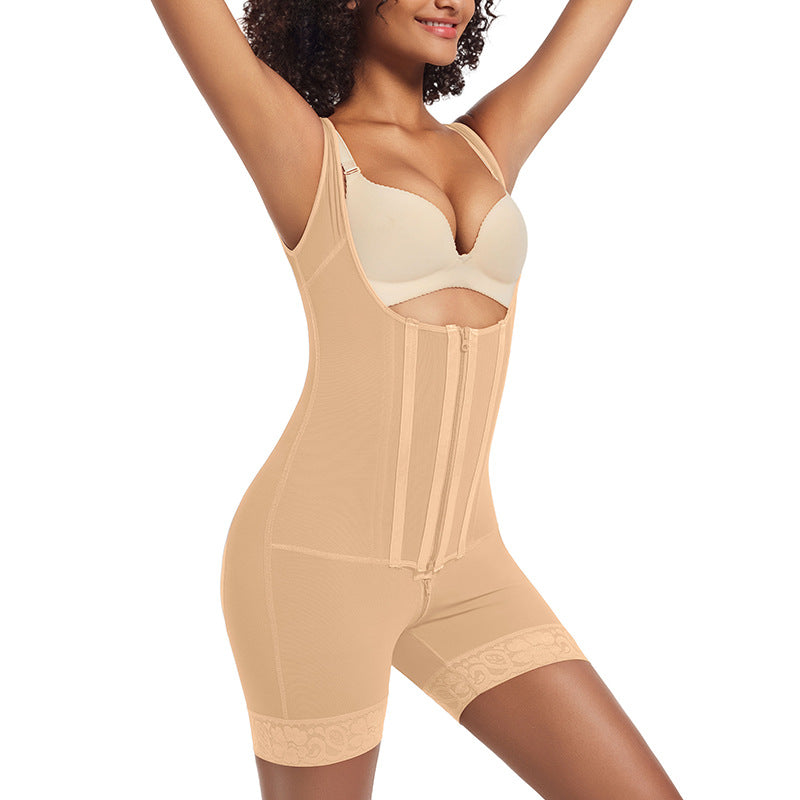 Bodyshaper Full-Body Shaping Suit Waist Trainer Tummy Control Butt Lifter Slimming Bodysuit Women Compression Shapewear by eprolo