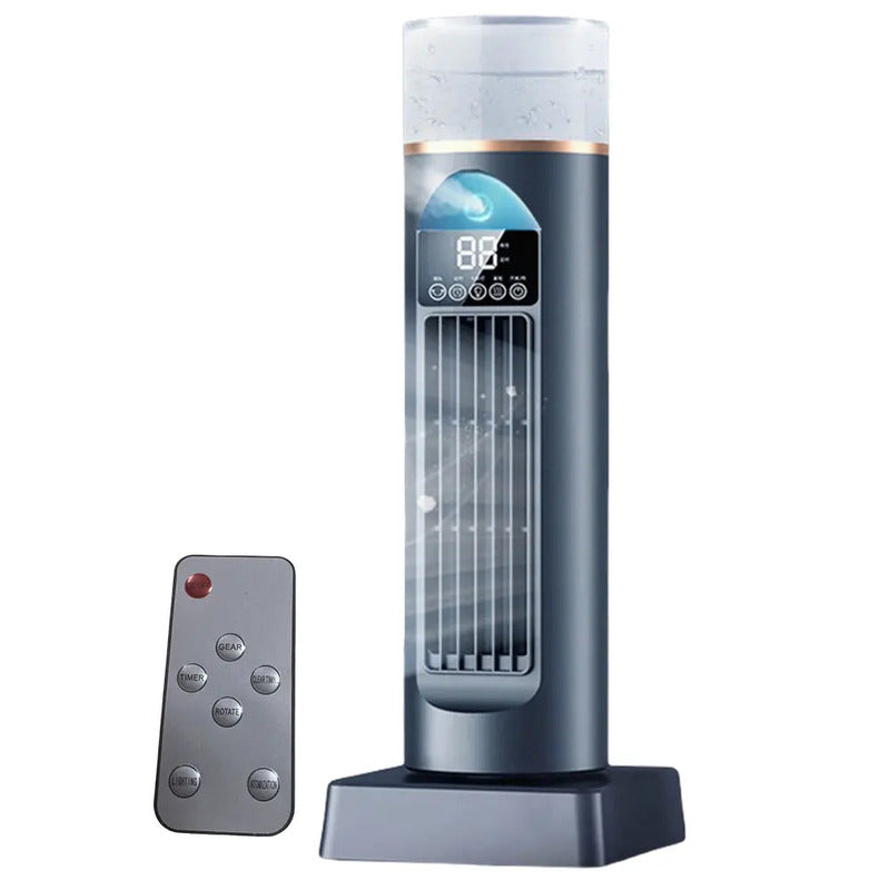 2025 NEW Portable Tower Fan – 6 Wind Speeds, Mist Bladeless, for Bedroom/Living Room/Office by eprolo