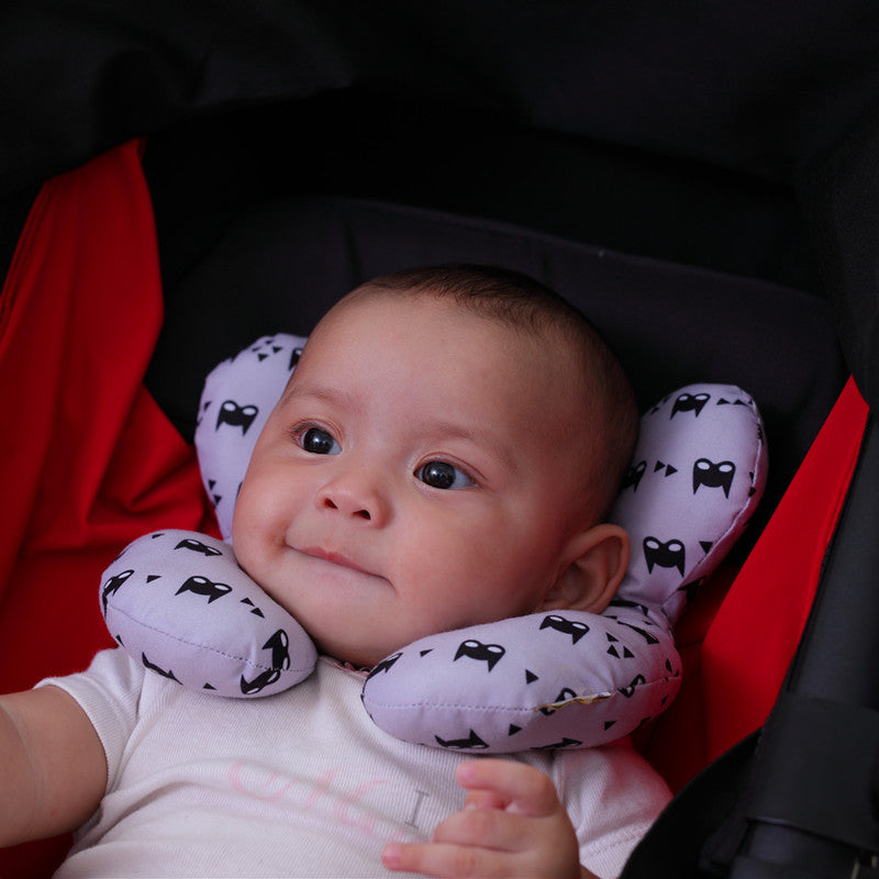 Baby head protection U-shaped pillow stroller fixed head pillow car seat sleeping protection head and neck pillow by eprolo