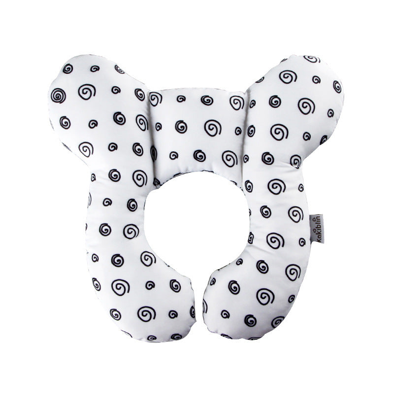 Baby head protection U-shaped pillow stroller fixed head pillow car seat sleeping protection head and neck pillow by eprolo