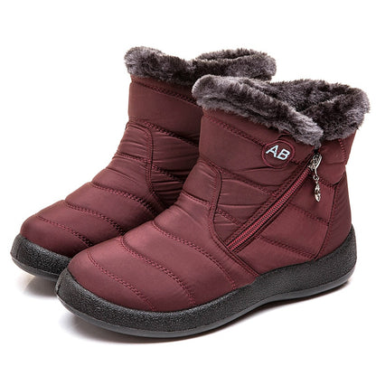 Women Boots Fashion Waterproof Snow Boots For Winter Shoes Women Casual Lightweight Ankle Botas Mujer Warm Winter Boots