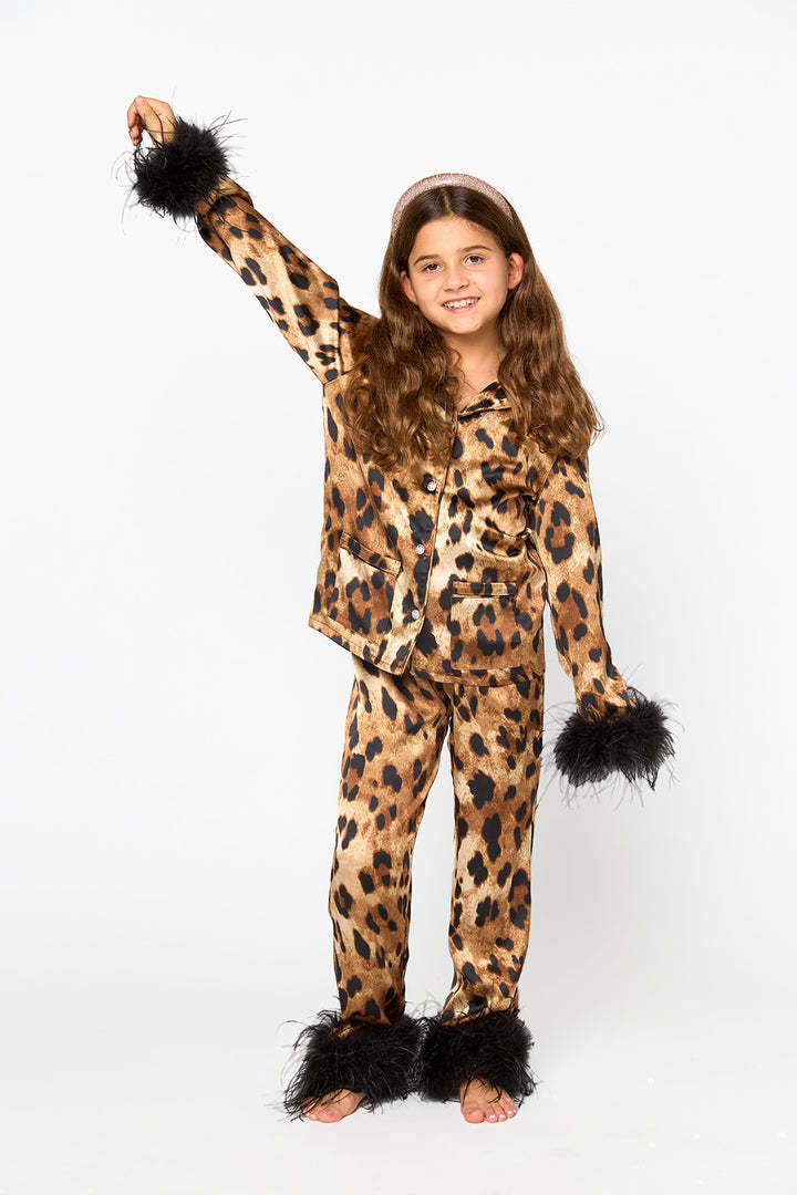 American Christmas pajamas set printed home clothes for women