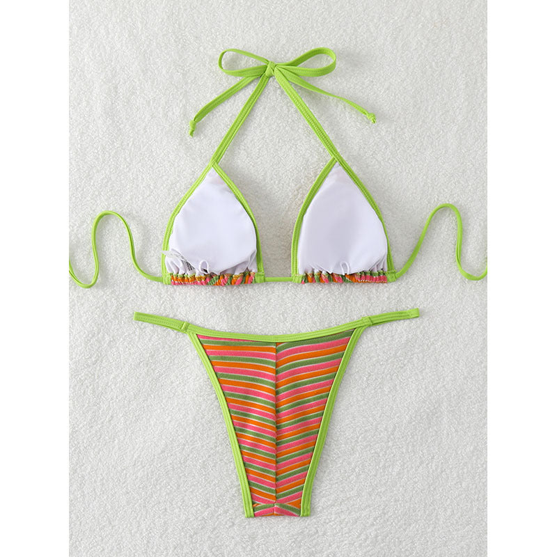 Style Strappy Bikini Set Sexy Beach Swim Suit by eprolo