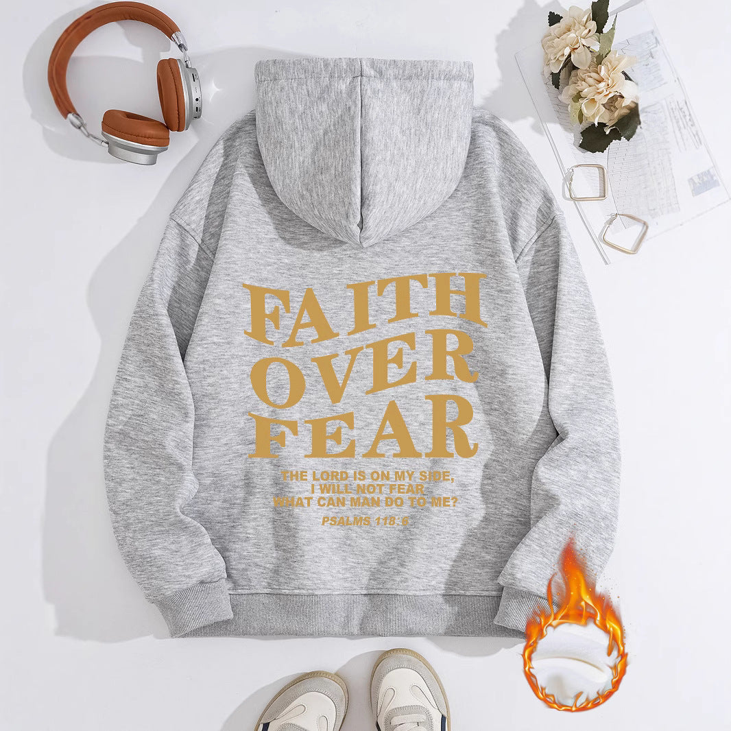 FAITH OVER FEAR Women's Hoodie