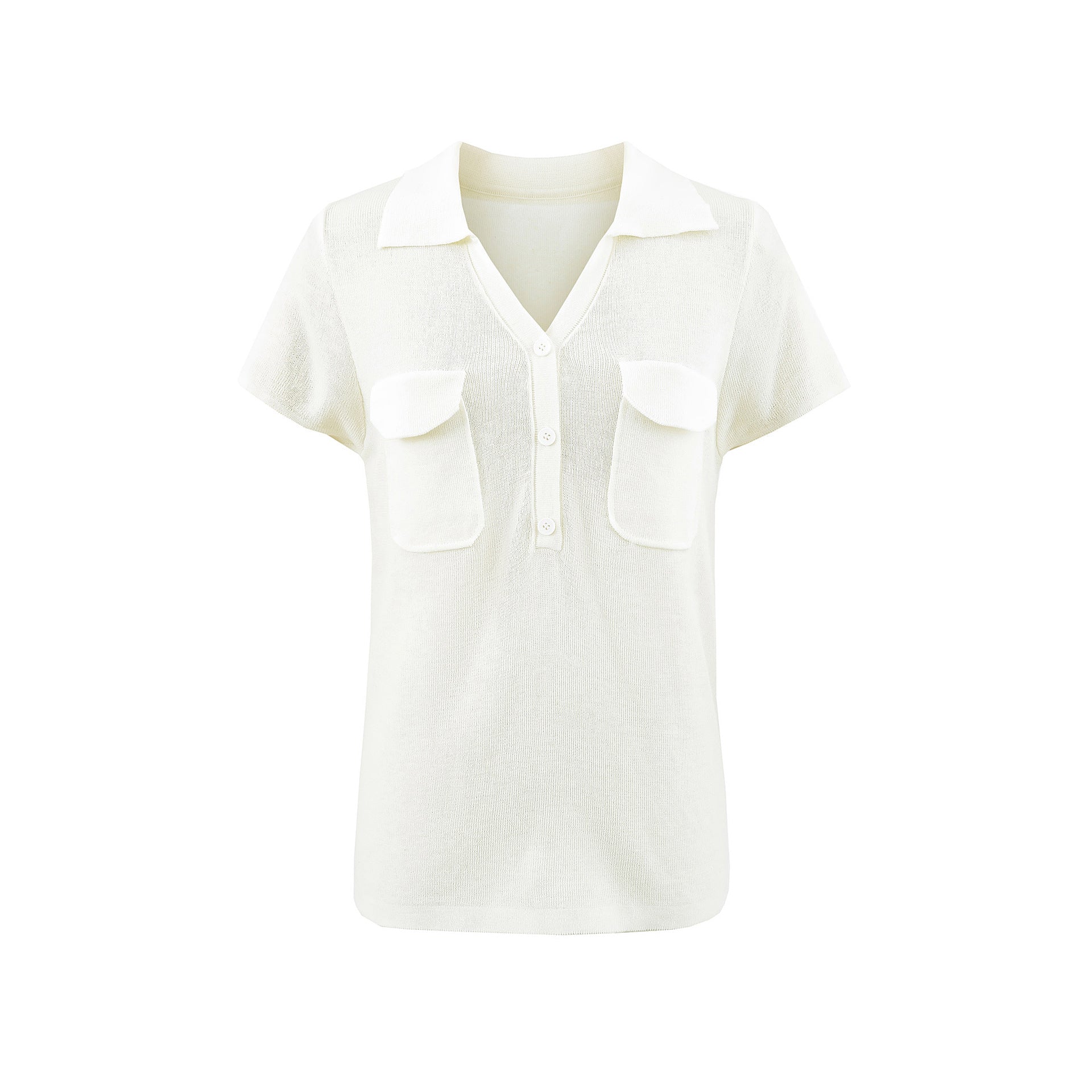 V-neck top for women by eprolo