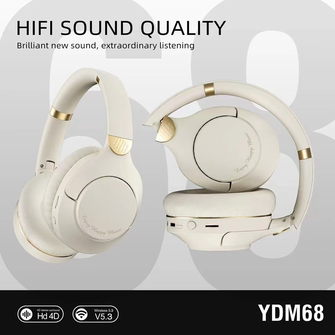 YDM68 new wireless Bluetooth headset with heavy bass gaming headset by eprolo