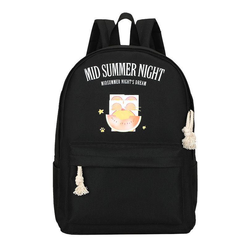 New creative oxford cloth middle school student bag primary school student backpack anime backpack by eprolo