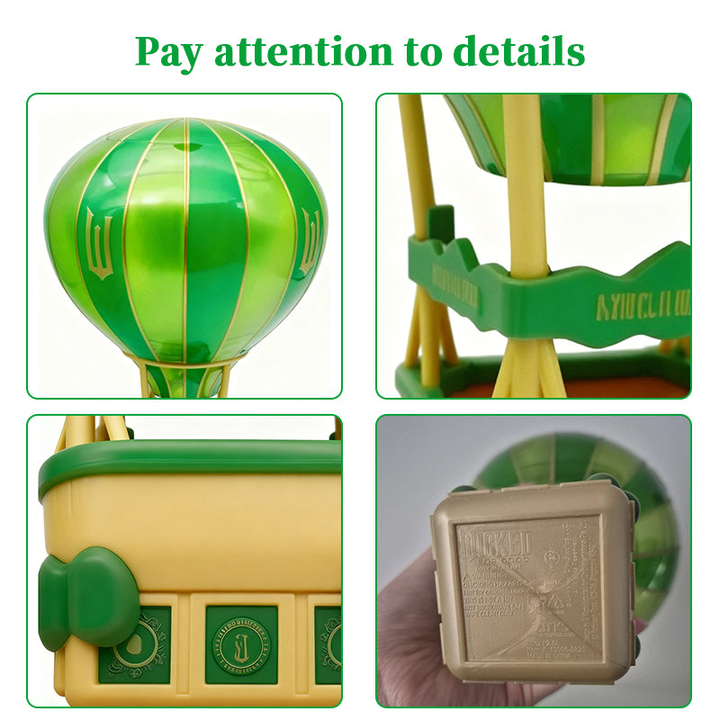 2026 Wicked Hot Air Balloon Popcorn Bucket - Personalized Novelty Ornament, Fun Home Decor Gift for Christmas by eprolo