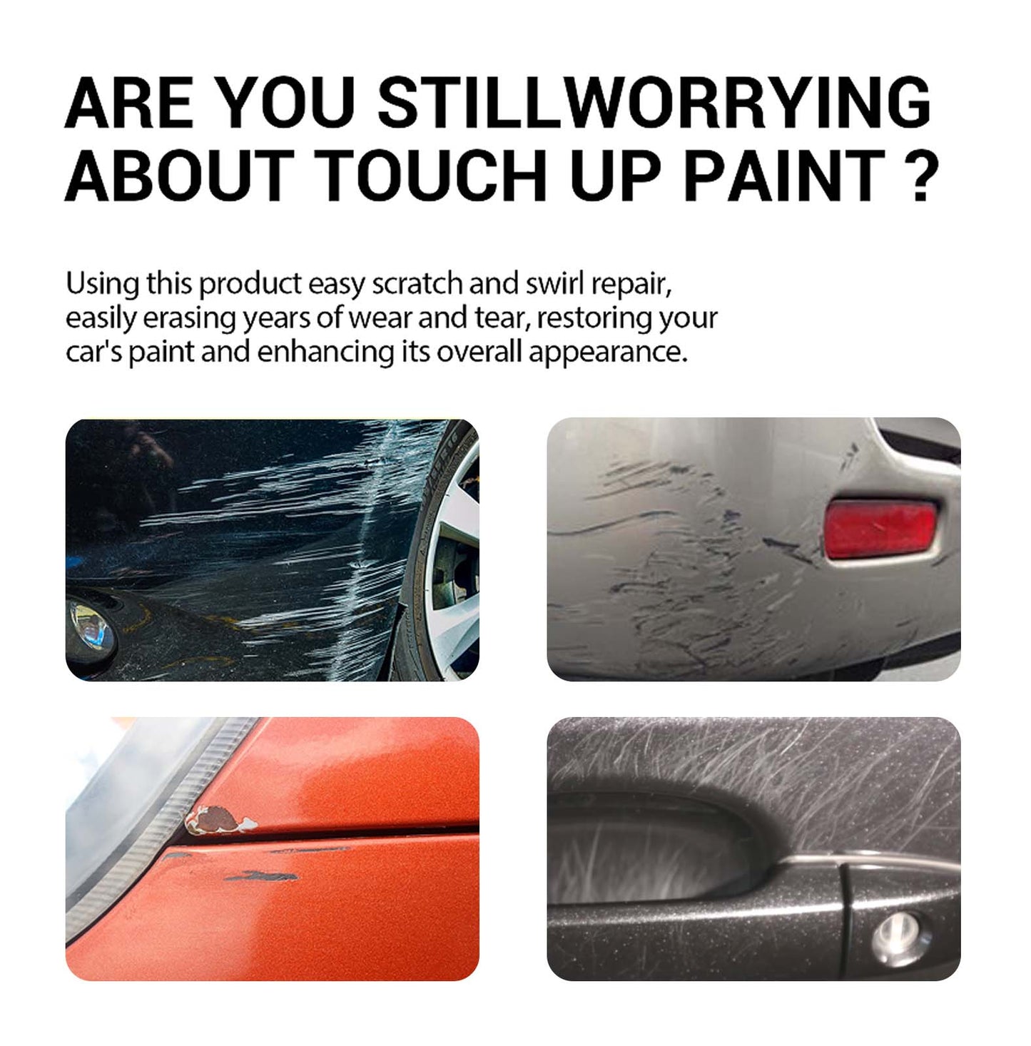 Scratch Repair Agent, Polishing And Reconditioning Agent For Automobile Paint Coating by eprolo