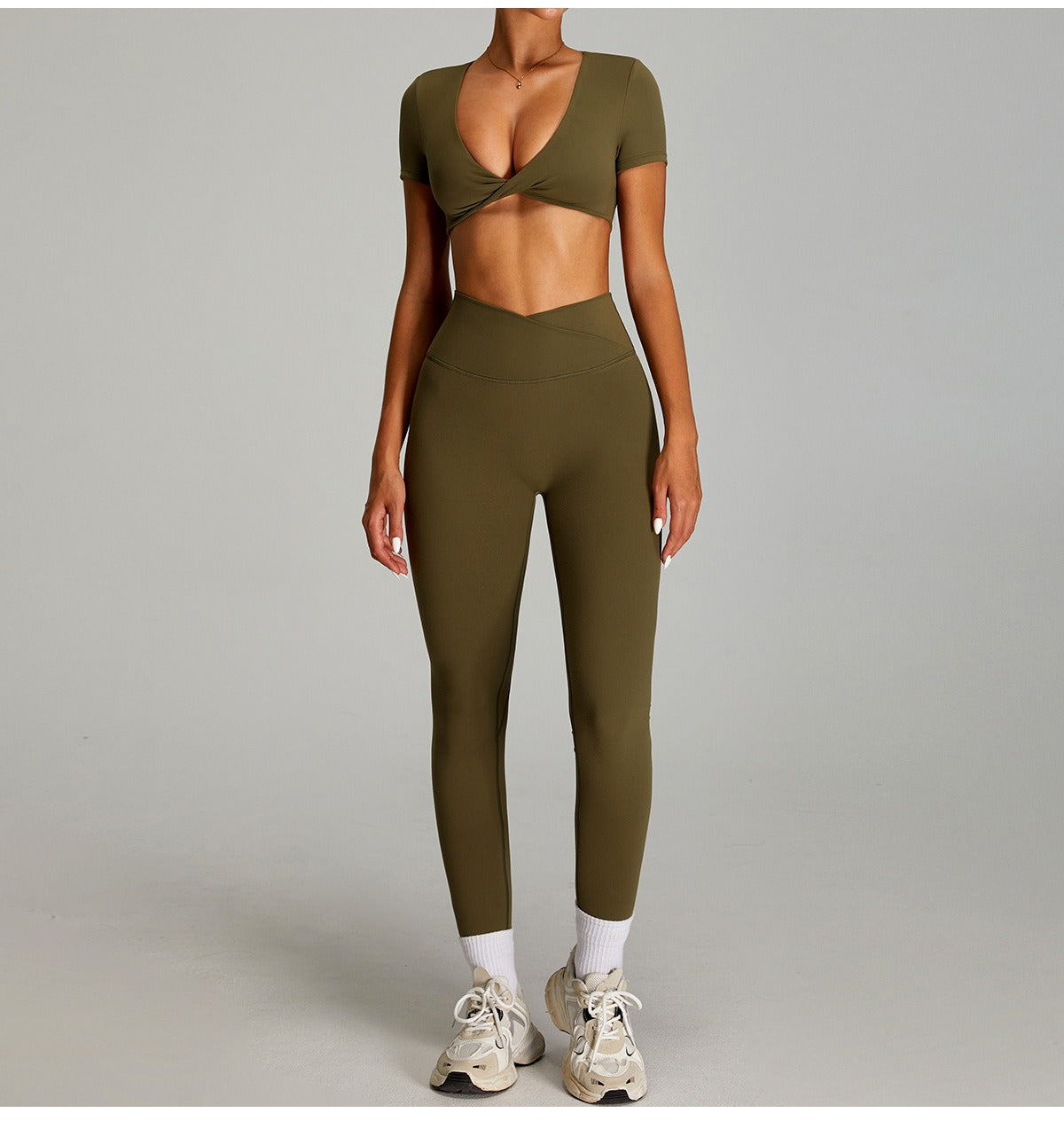 Cross high waist sports suit for women by eprolo