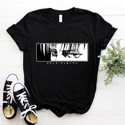 Y2k Japanese Anime Attack on Titan T Shirt