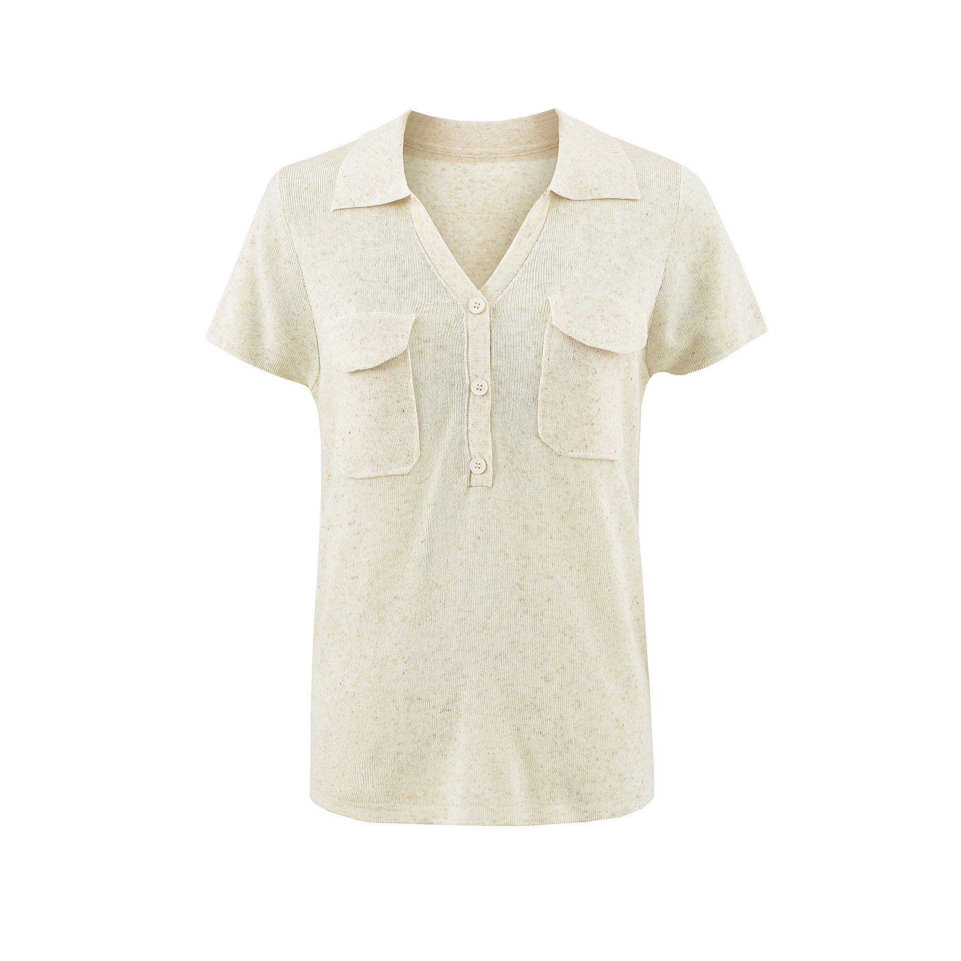 V-neck top for women by eprolo