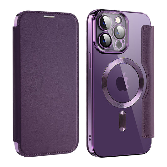 Suitable for iPhone 16 wireless charging phone case Apple 14 protective case plug-in card 13 Pro by eprolo