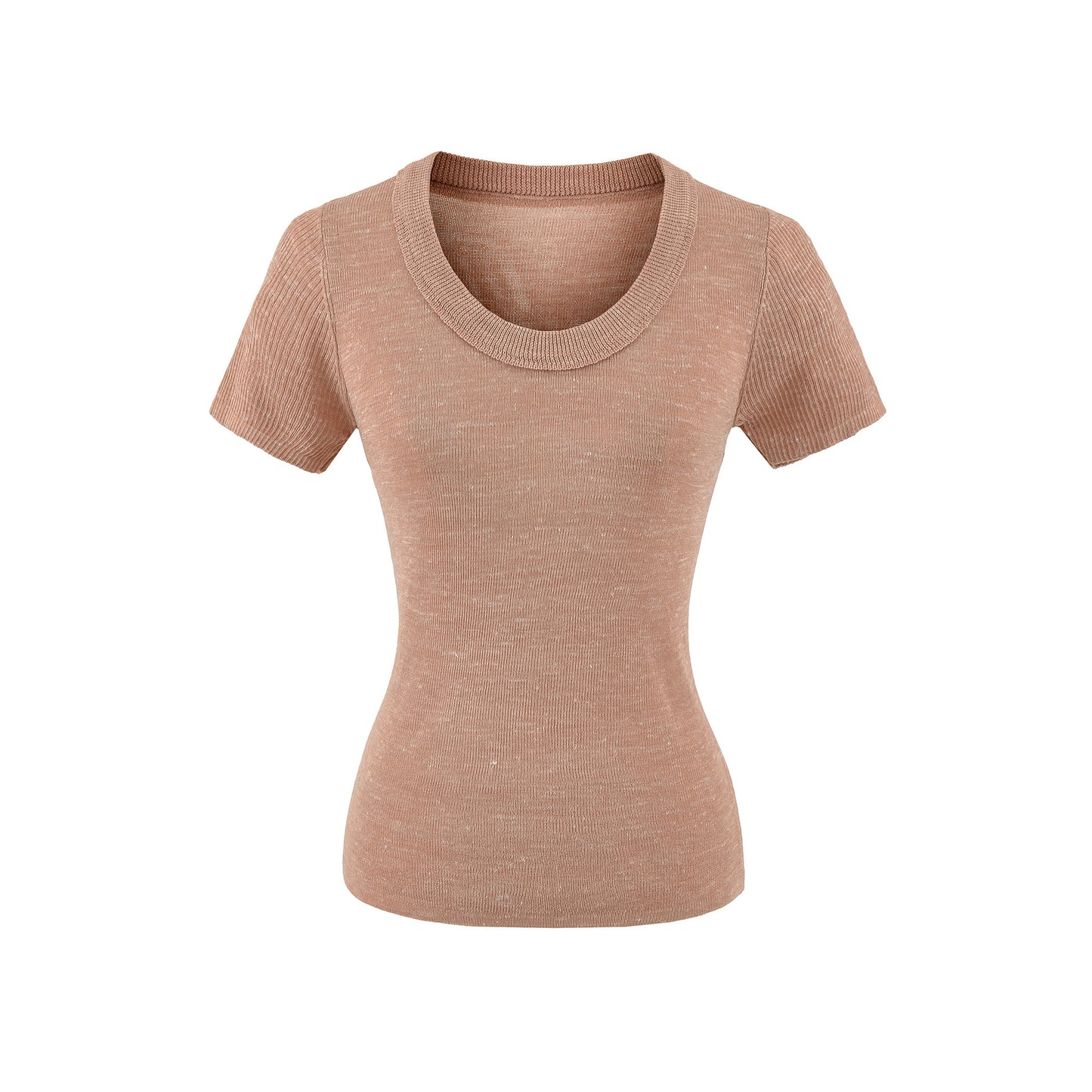 U-neck short sleeved top by eprolo