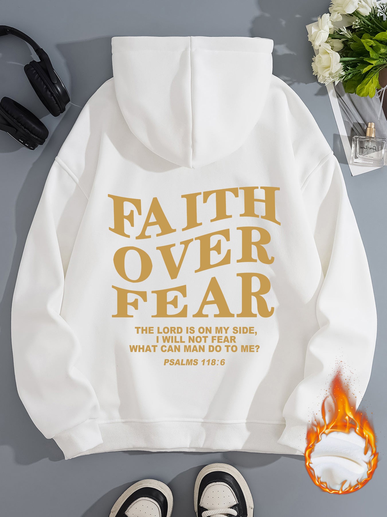FAITH OVER FEAR Women's Hoodie