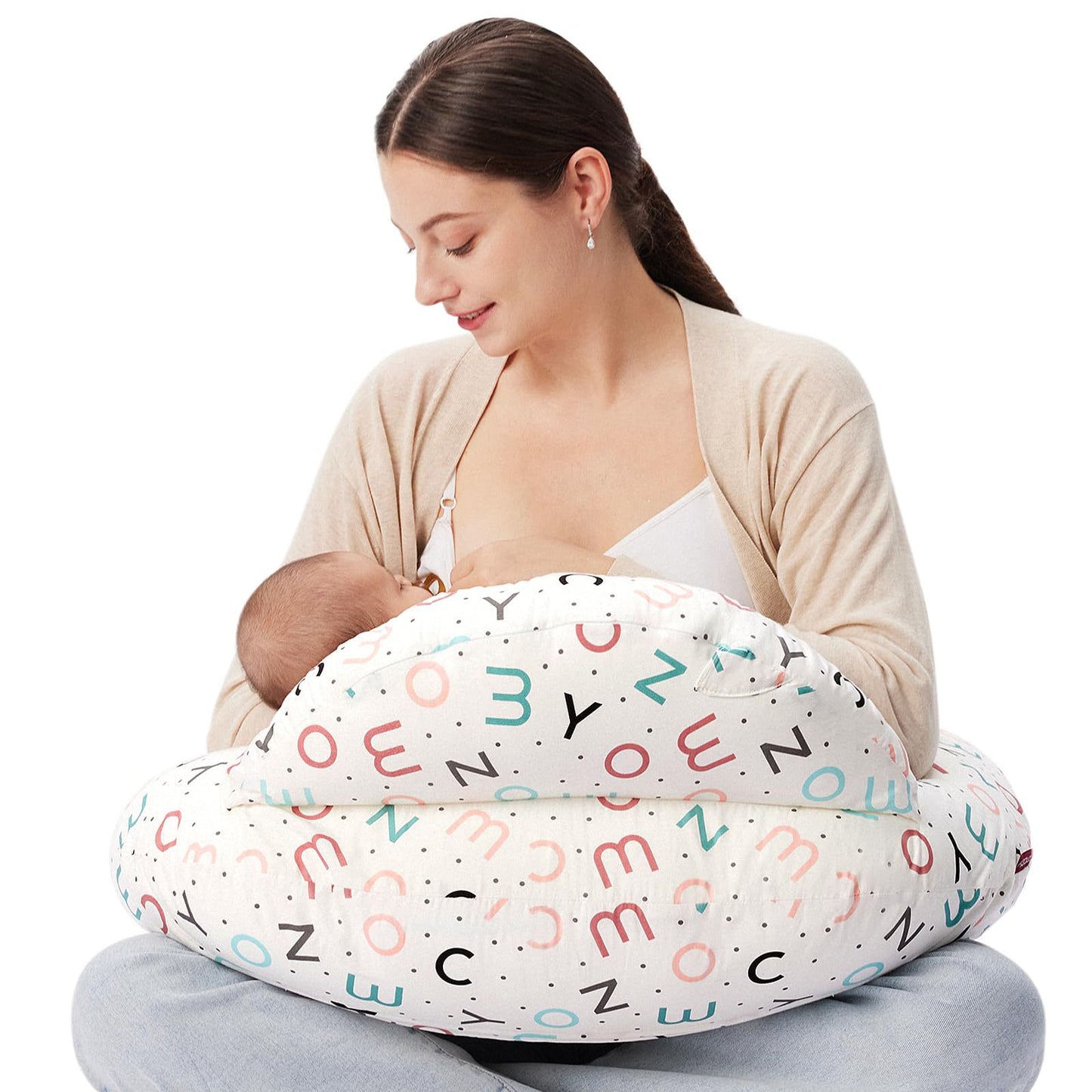 Nursing pillow baby pillow feeding pillow multifunctional detachable pregnant woman pillow breastfeeding by eprolo