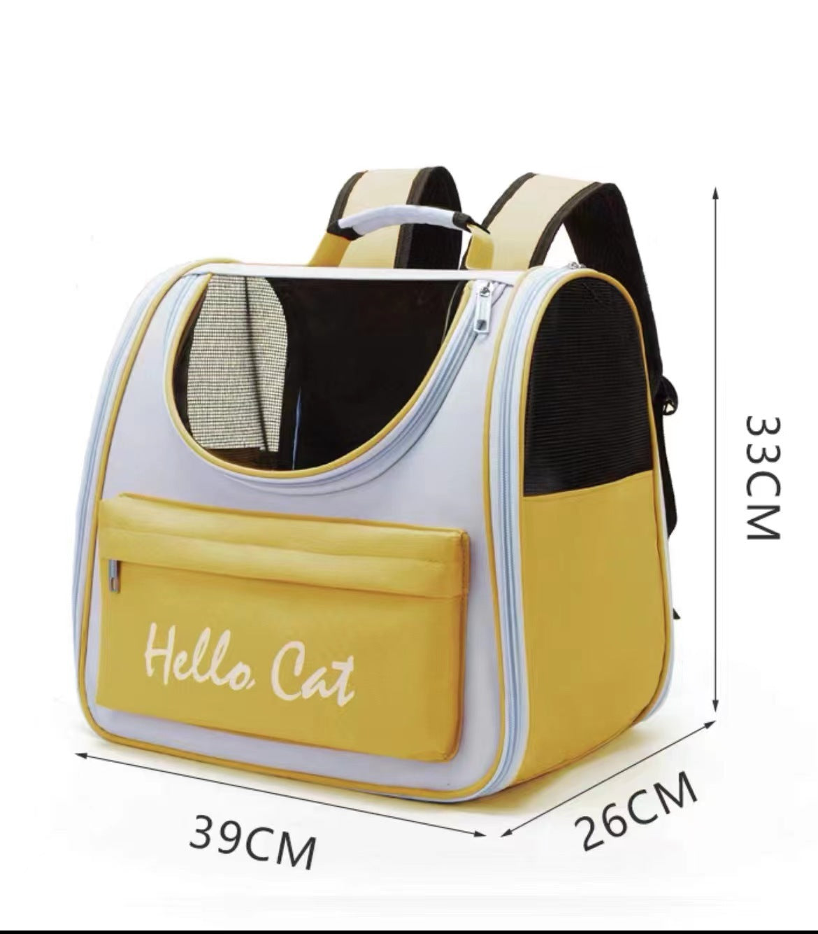 Portable Cat Carrier Bags Outdoor Windproof Travel Backpack Small Dogs Cat Sunscreen Transport Carrying Bag by eprolo