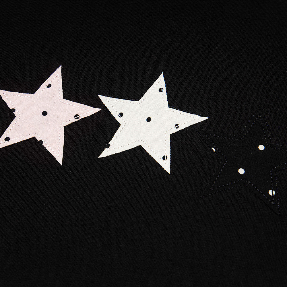Five pointed star short sleeved T-shirt by eprolo