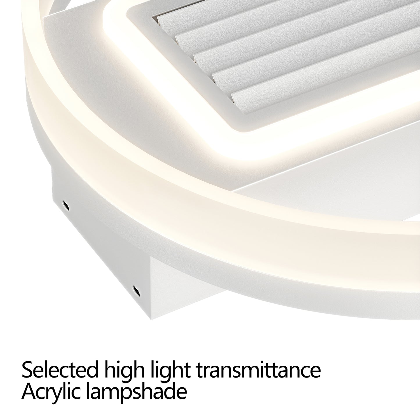 Bladeless Fan Lamp With Lights Dimmable LED by eprolo