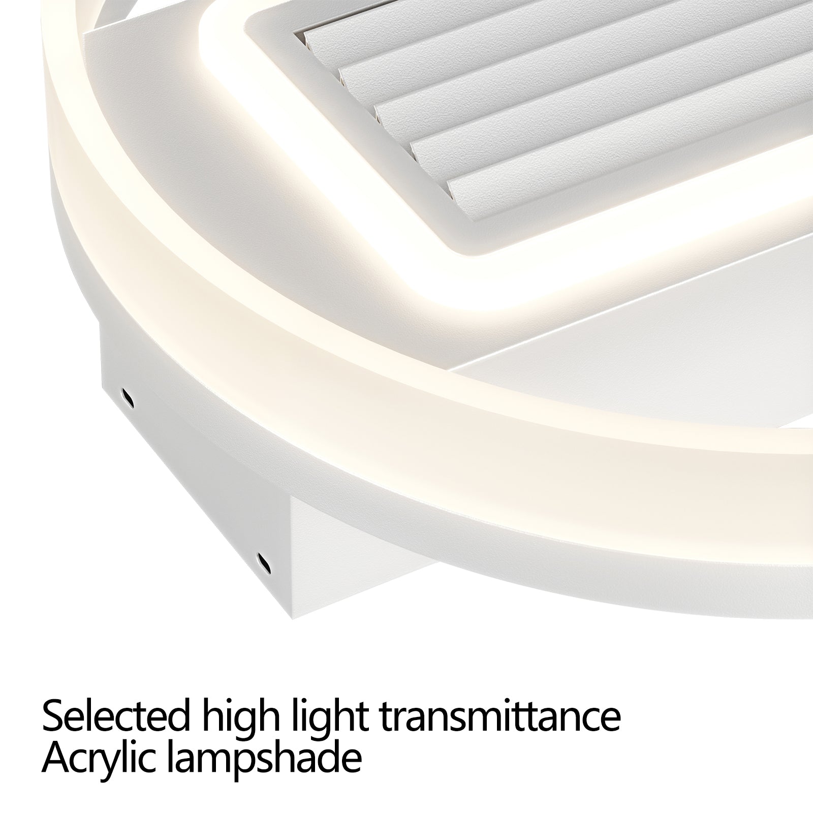 Bladeless Fan Lamp With Lights Dimmable LED by eprolo