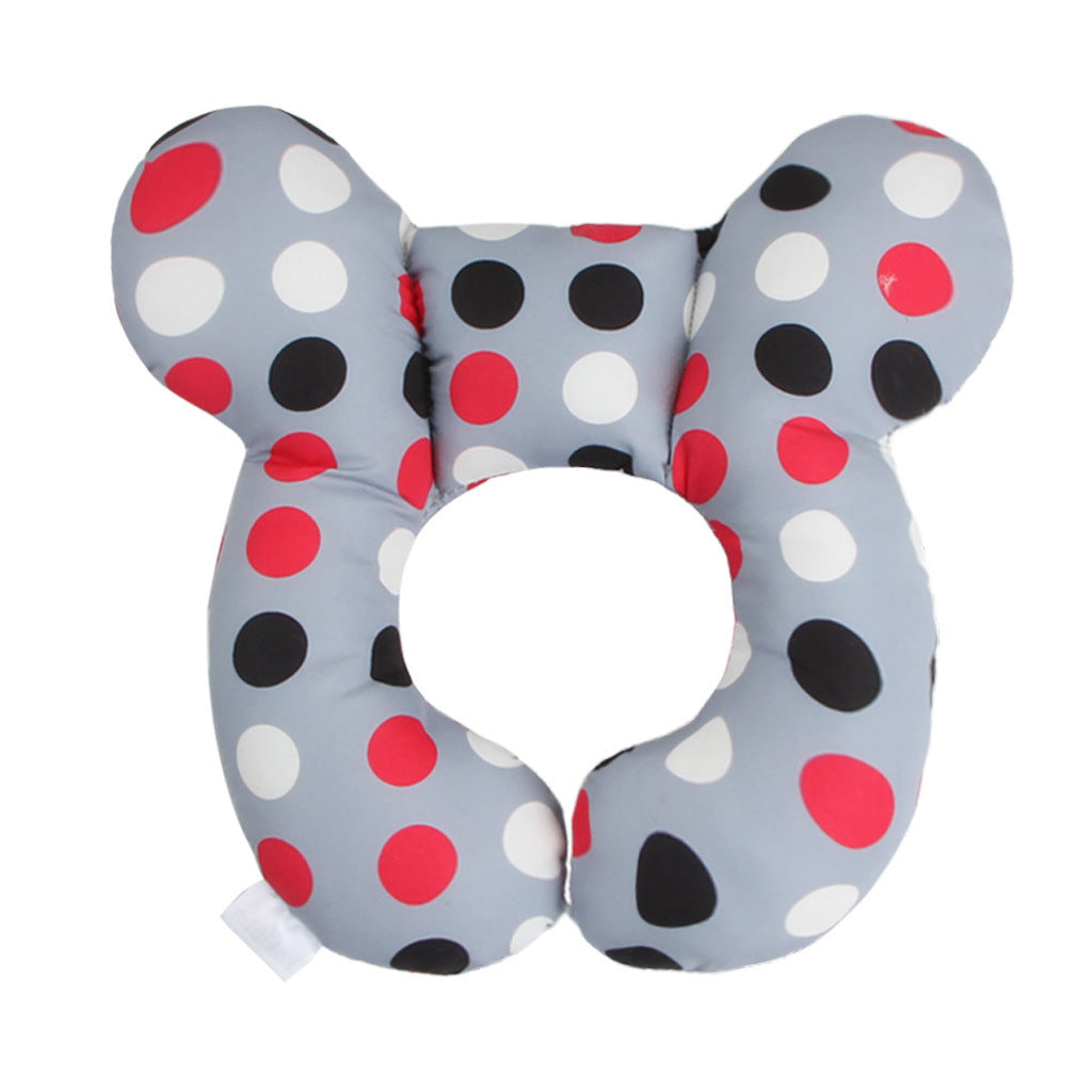Baby head protection U-shaped pillow stroller fixed head pillow car seat sleeping protection head and neck pillow by eprolo