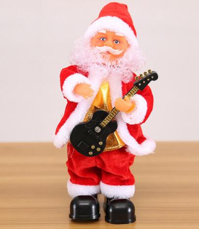 Electric Santa  Music Doll Santa Claus Ornament Christmas