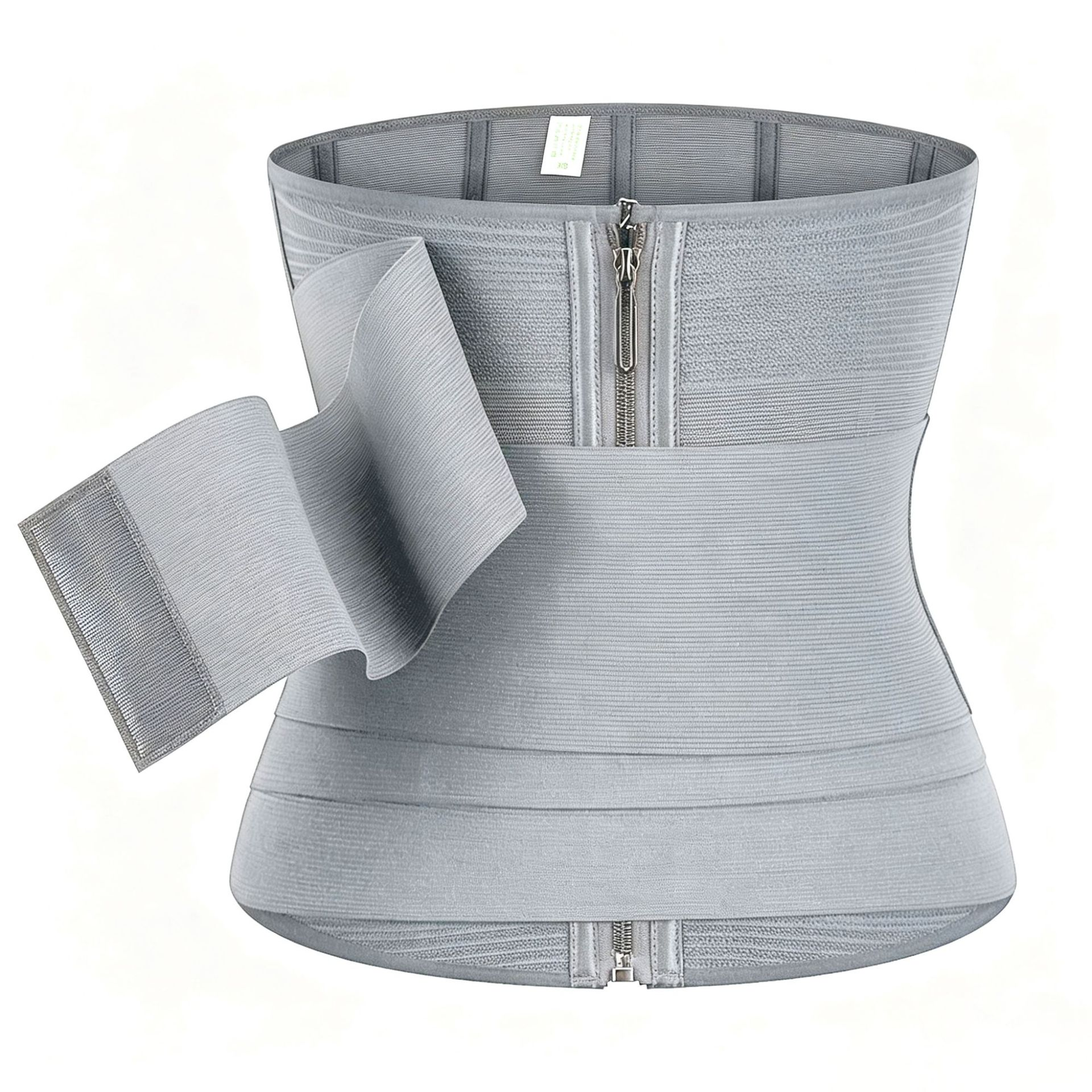 Adjustable Strap Corset Waist Trainer with Zipper for Body Shaping and Abdominal Support - Women's Shapewear Belt by eprolo