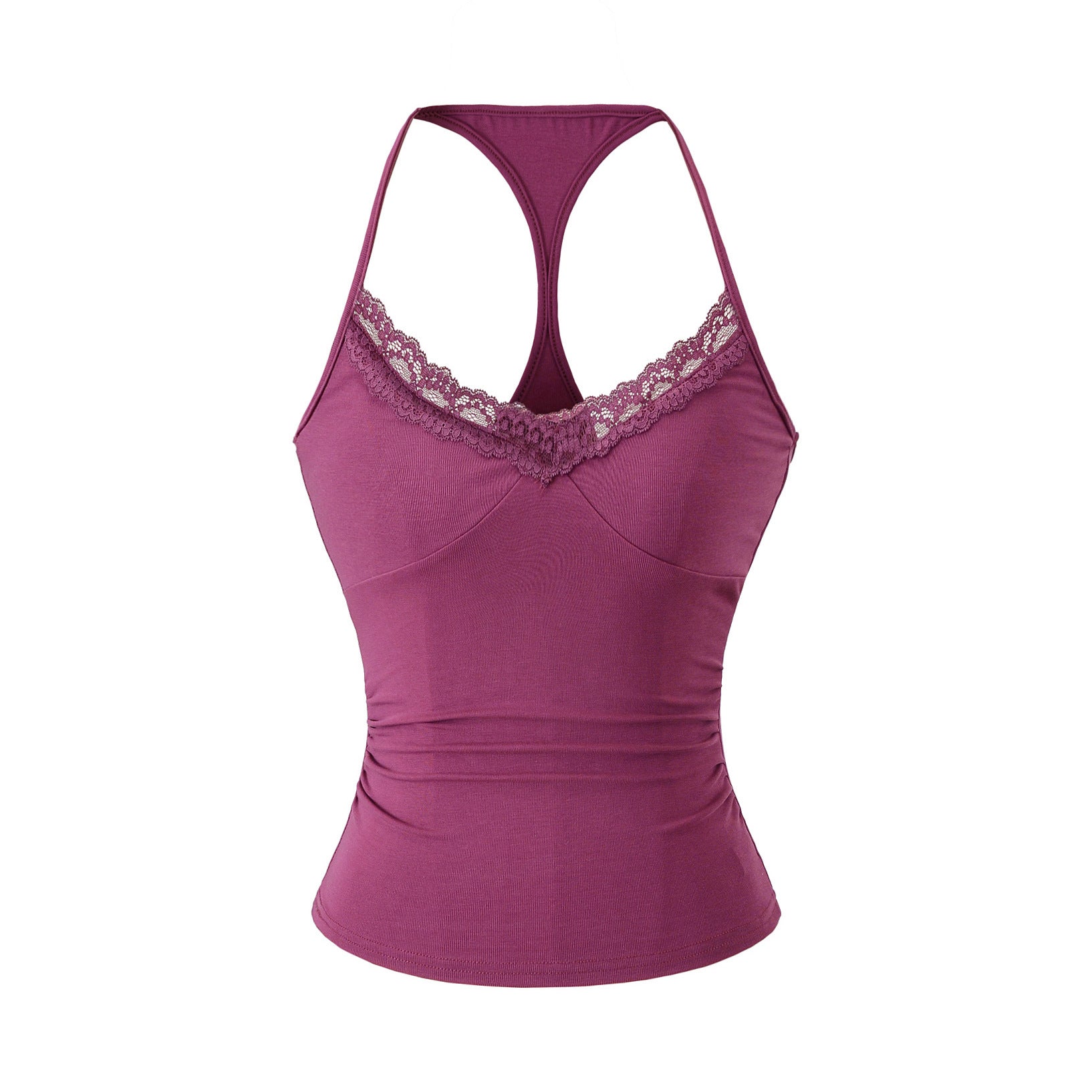Slim fit V-neck top for women by eprolo