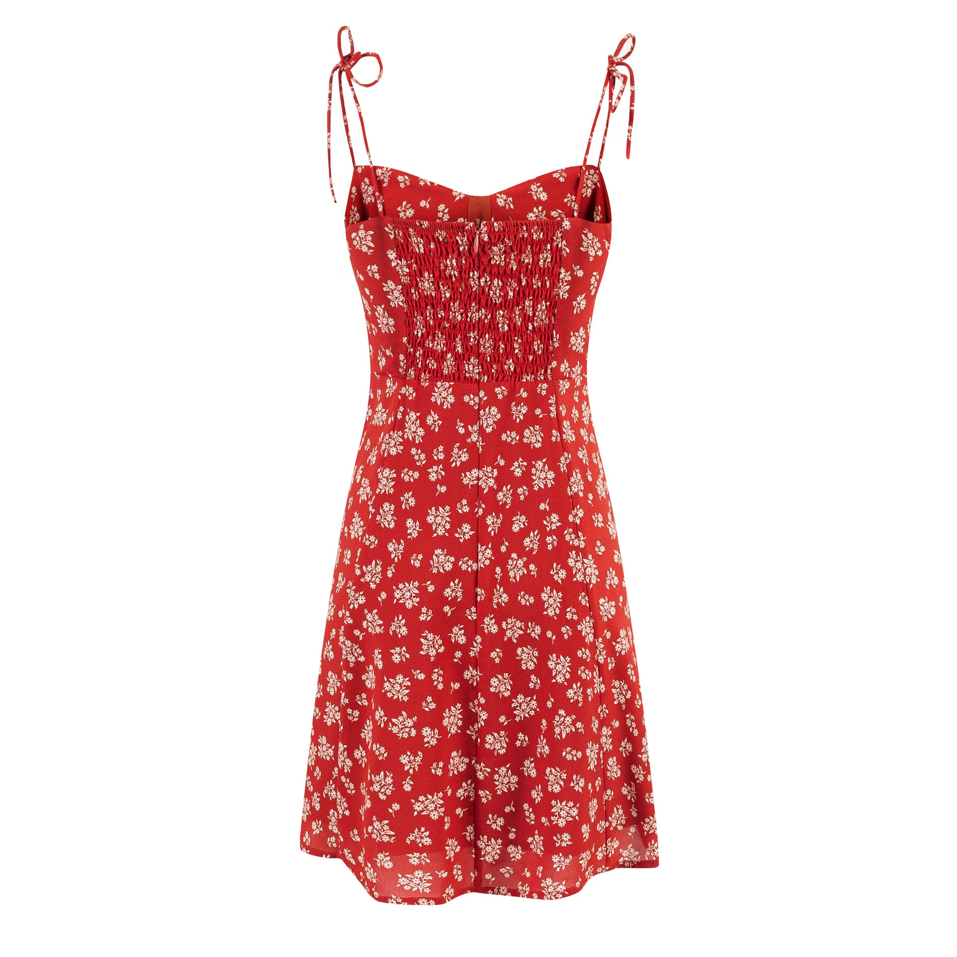 Strapless Dress Print Short Dress by eprolo