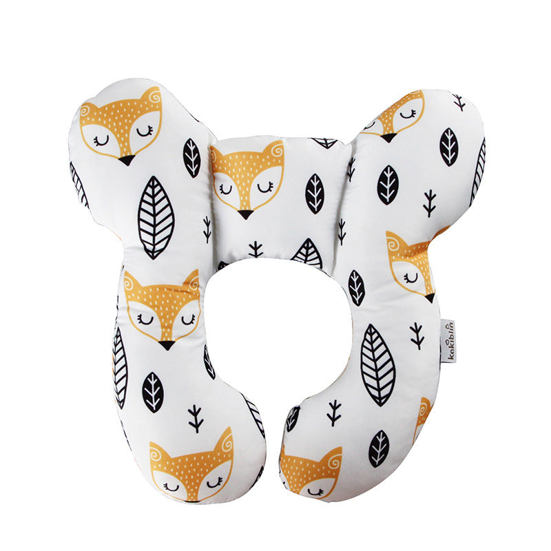 Baby head protection U-shaped pillow stroller fixed head pillow car seat sleeping protection head and neck pillow by eprolo