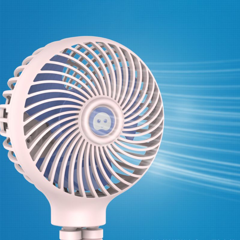 Mini Portable Hanging Octopus Shape Stand Adjustable Handheld USB Charging Fan Cooler by eprolo